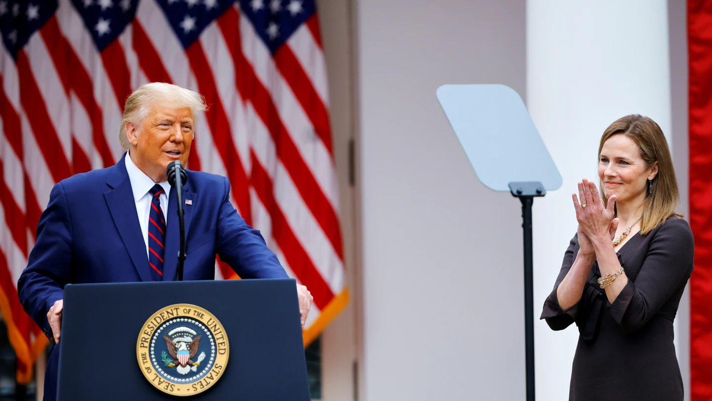 Donald Trump propone a Amy Coney Barrett para el Tribunal Supremo Donald Trump propone a Amy Coney Barrett para el Tribunal Supremo