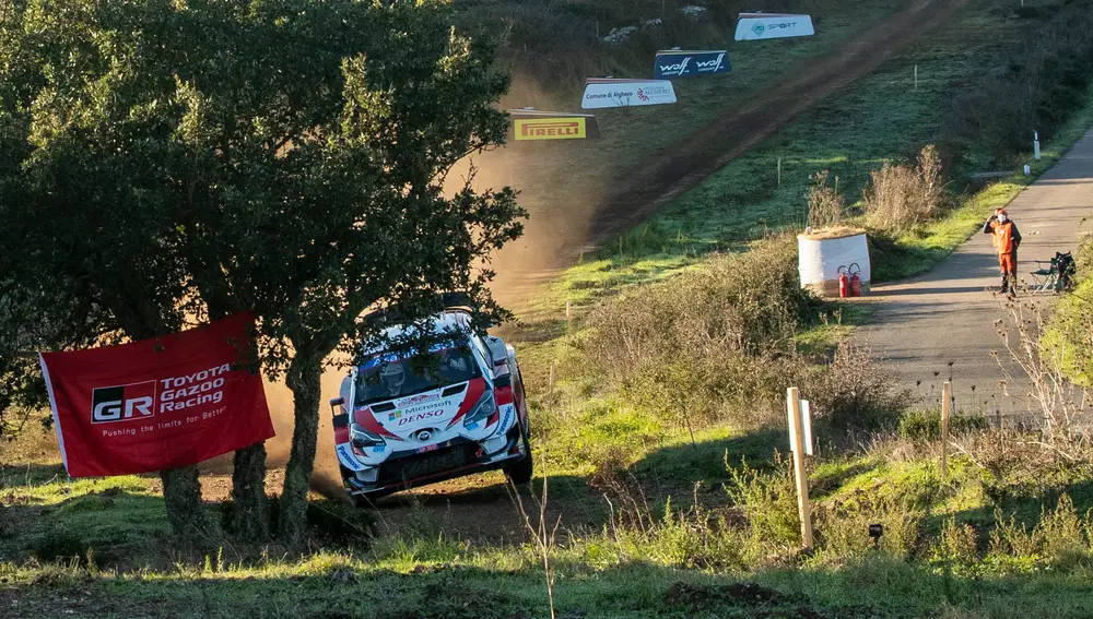 Elfyn Evans llegaba como líder del Mundial 