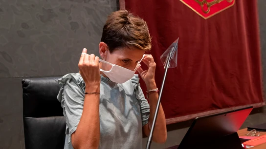La presidenta del Gobierno de Navarra, María Chivite La presidenta del Gobierno de Navarra, María Chivite