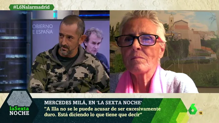 La reacción de Mercedes Milá ante las críticas de Cavadas a Fernando Simón: "¿Este señor quién es?"