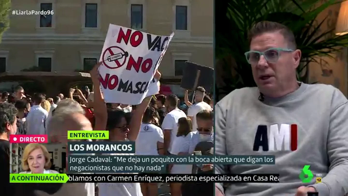 Los Morancos,"con la boca abierta" ante negacioncitas del coronavirus como Bosé: "Negarlo es de ser muy irresponsable" Los Morancos,"con la boca abierta" ante negacioncitas del coronavirus como Bosé: "Negarlo es de ser muy irresponsable"