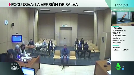 La reveladora declaración de Salva, amante de Maje y asesino confeso de su marido: así planearon el crimen según su versión La reveladora declaración de Salva, amante de Maje y asesino confeso de su marido: así planearon el crimen según su versión