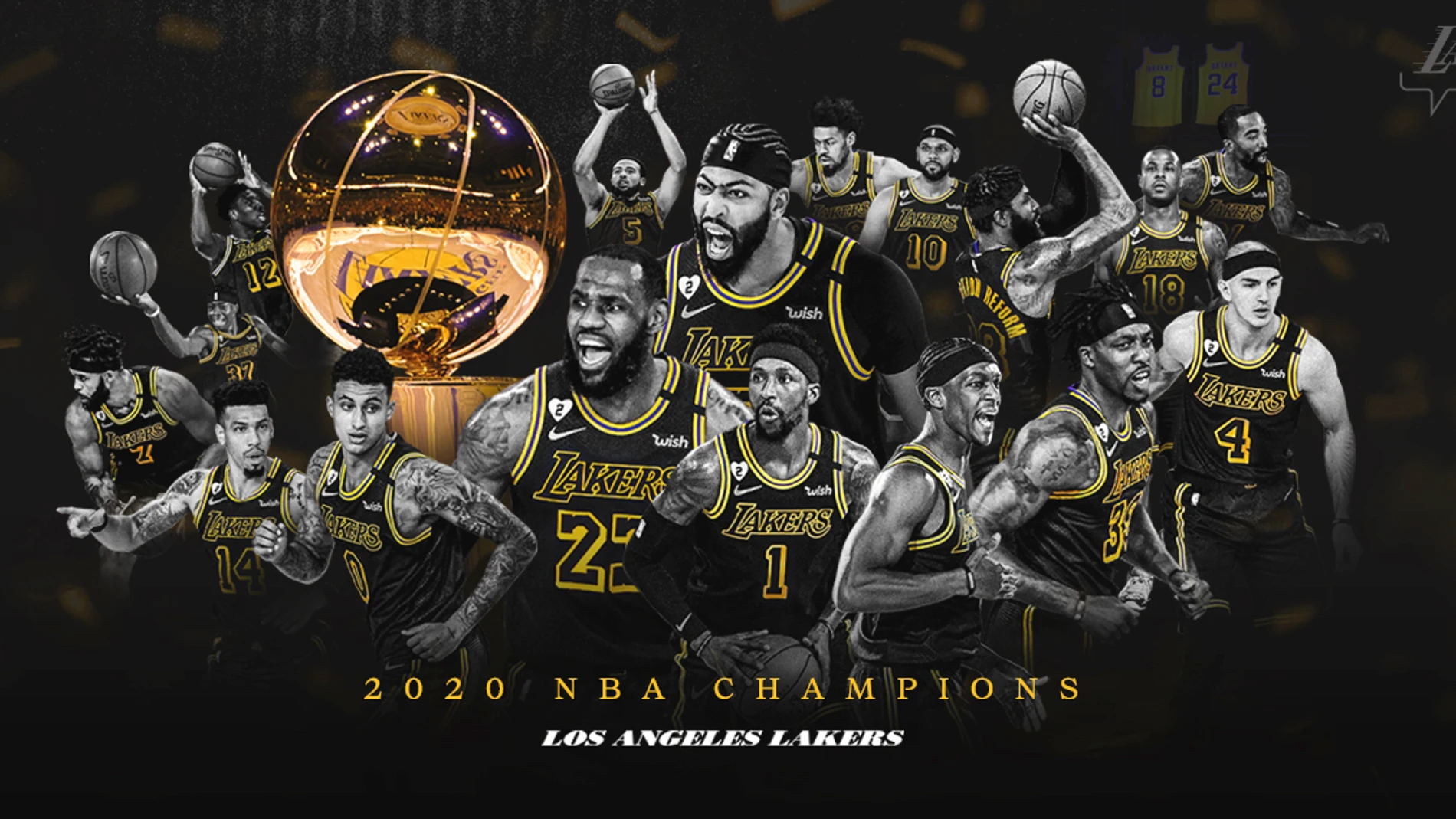 Los Angeles Lakers, campeones de la NBA