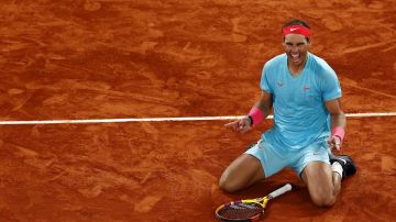 Rafa Nadal, en la tierra de París