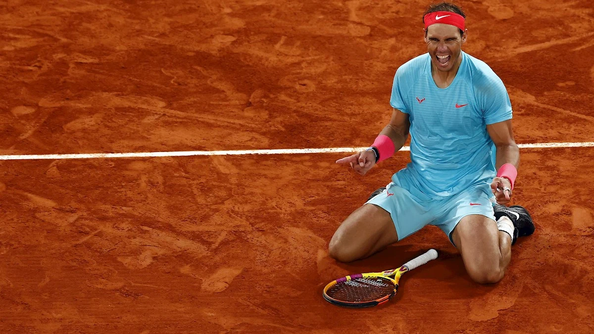 Rafa Nadal, en la tierra de París