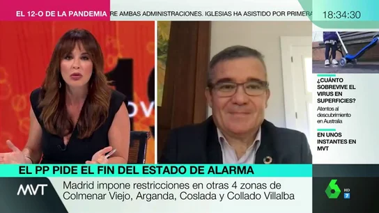 El alcalde de Arganda pide un confinamiento único para todo el municipio: "La gente no puede ir a comprar o a la gasolinera" El alcalde de Arganda pide un confinamiento único para todo el municipio: "La gente no puede ir a comprar o a la gasolinera"