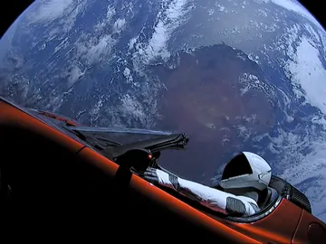 El Roadster fue lanzado en 2018 y ya está cerca de Marte El Roadster fue lanzado en 2018 y ya está cerca de Marte