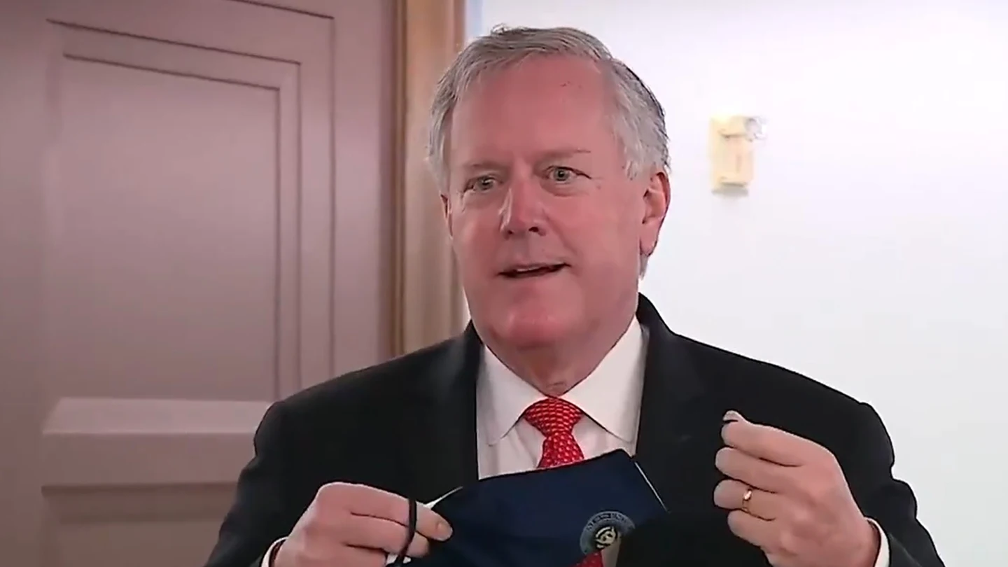 El jefe de Gabinete de la Casa Blanca, Mark Meadows. El jefe de Gabinete de la Casa Blanca, Mark Meadows.