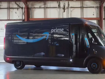 Furgoneta eléctrica de reparto de Amazon Furgoneta eléctrica de reparto de Amazon