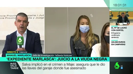 "Depredadora" y "con la mentira como religión": así define la acusación a Maje en el juicio por el asesinato de su marido "Depredadora" y "con la mentira como religión": así define la acusación a Maje en el juicio por el asesinato de su marido