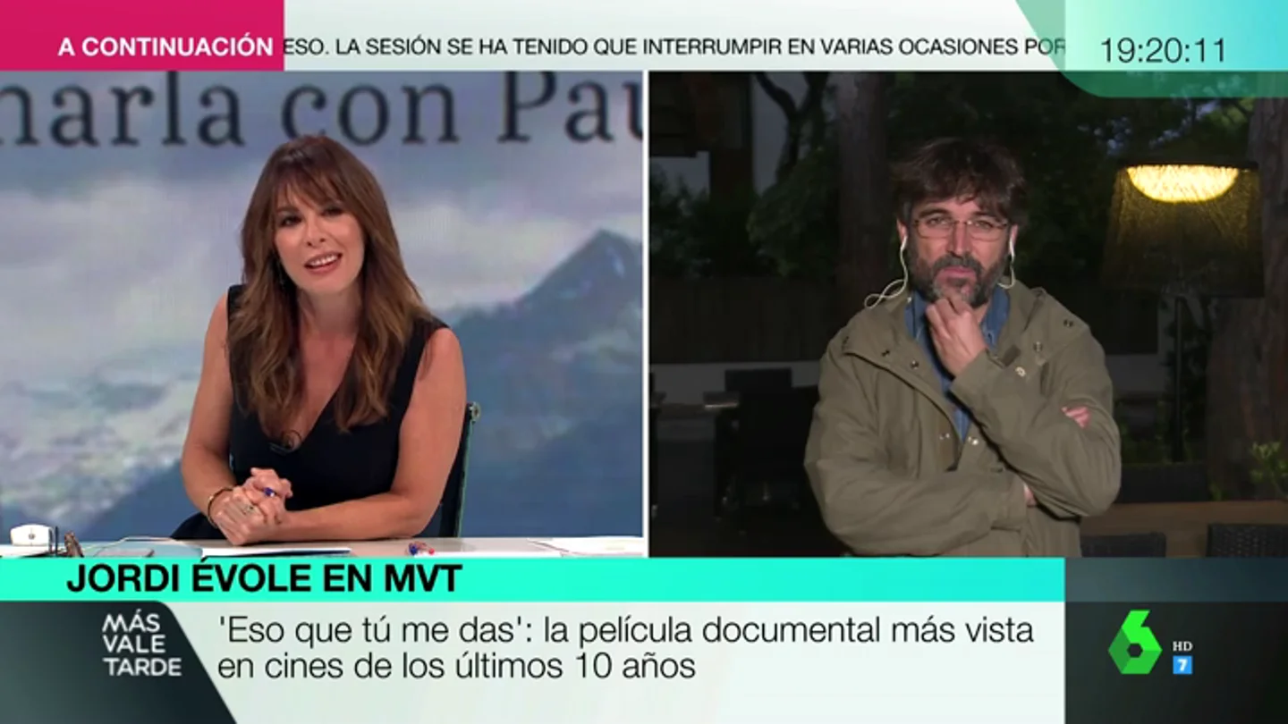 Mamen Mendizábal y Jordi Évole en MVT Mamen Mendizábal y Jordi Évole en MVT