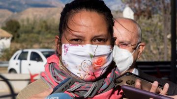 Mariela Benítez, la madre de la niña Naiara, asesinada en julio de 2017 en Sabiñánigo (Huesca) por su tío político-