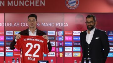 Marc Roca, presentado con el Bayern