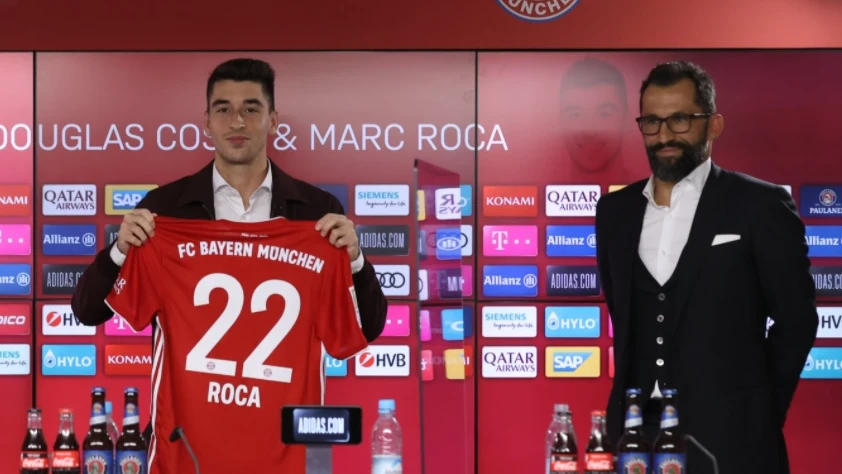 Marc Roca, presentado con el Bayern