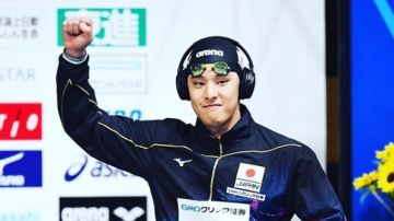 Daiya Seto, capitán del equipo olímpico de natación japonés