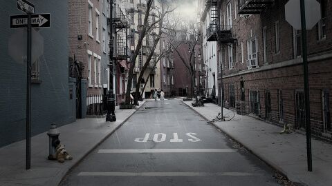 La señal de STOP en una calle 