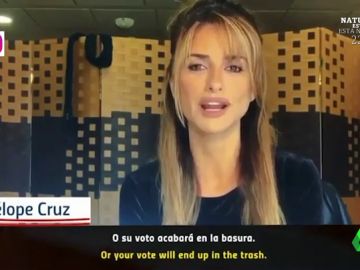El sorprendente vídeo de Penélope Cruz de rubia junto a Alejandro Sanz: así animan a que la gente vote en las elecciones de EEUU