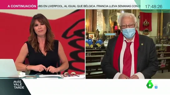 El padre Ángel, en Más Vale Tarde El padre Ángel, en Más Vale Tarde
