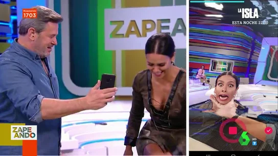 Miki Nadal se queda con la cabeza de Cristina Pedroche en las manos en el reto de Tik Tok: "Me he hecho daño" Miki Nadal se queda con la cabeza de Cristina Pedroche en las manos en el reto de Tik Tok: "Me he hecho daño"