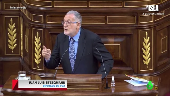El surrealista pique de un diputado de Vox El surrealista pique de un diputado de Vox