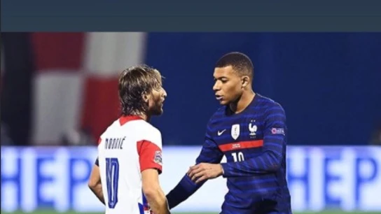 Mbappé y Modric Mbappé y Modric