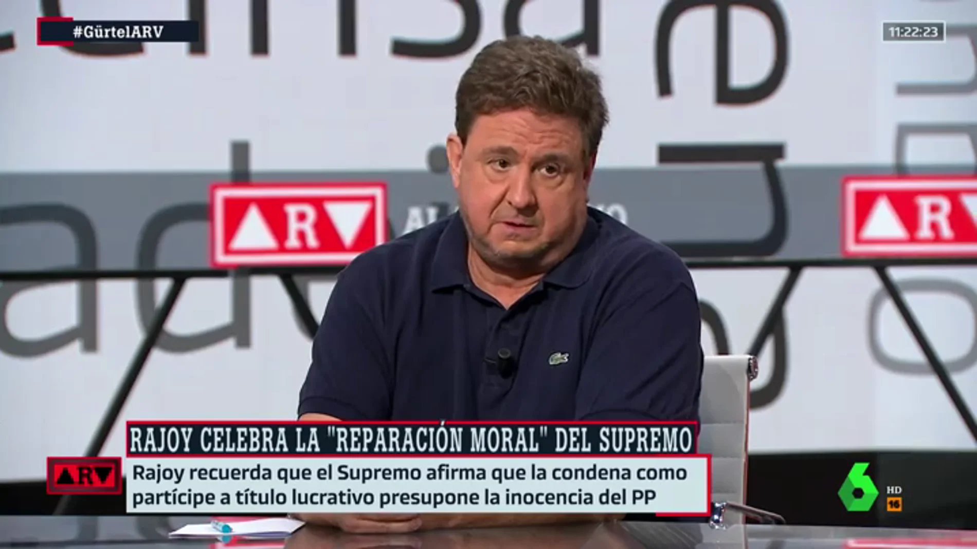 José Luis Peñas, sorprendido ante el comunicado de Rajoy: "Están instalados en la mentira"