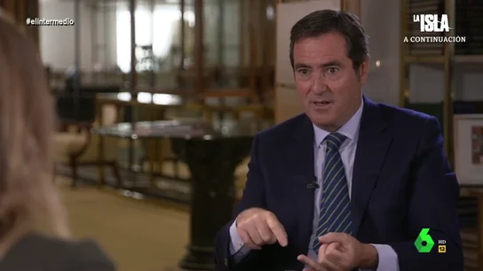 La advertencia de Antonio Garamendi: "Si cerramos todo, en vez de morirnos de COVID-19 nos moriremos de hambre" La advertencia de Antonio Garamendi: "Si cerramos todo, en vez de morirnos de COVID-19 nos moriremos de hambre"