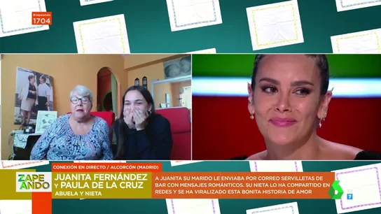 La historia de amor que hace llorar a Pedroche: Juanita, la mujer que vivió "en el cielo" gracias a su marido La historia de amor que hace llorar a Pedroche: Juanita, la mujer que vivió "en el cielo" gracias a su marido