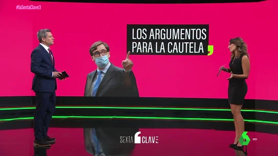 El optimismo de Simón Vs La cautela del ministro Illa El optimismo de Simón Vs La cautela del ministro Illa