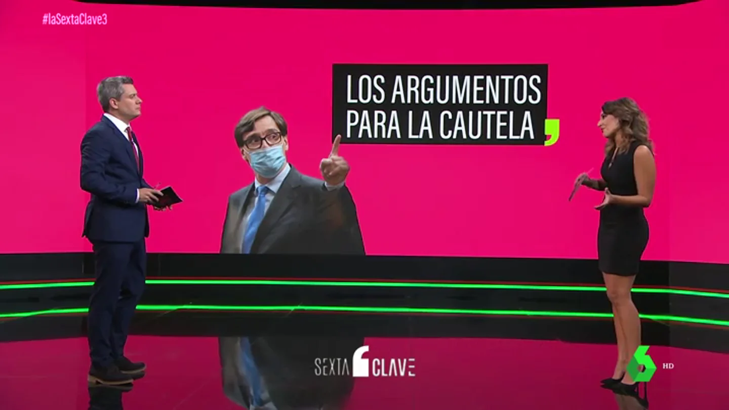 El optimismo de Simón Vs La cautela del ministro Illa El optimismo de Simón Vs La cautela del ministro Illa