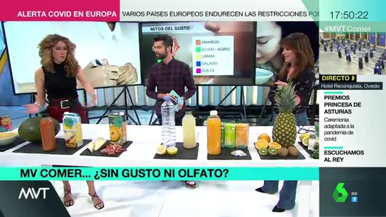 ¿Has perdido el olfato o el gusto por coronavirus?, ¿la comida tiene sabores extraños?: esto es lo que debes hacer ¿Has perdido el olfato o el gusto por coronavirus?, ¿la comida tiene sabores extraños?: esto es lo que debes hacer
