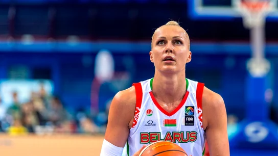 Yelena Levchenko, pívot bielorrusa La jugadora de baloncesto puesta en libertad tras ser arrestada por criticar el régimen