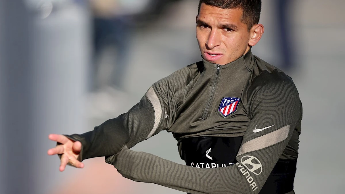 Lucas Torreira, con el Atlético