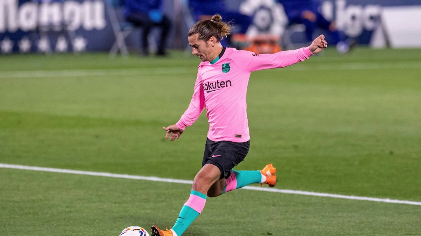 El centrocampista francés del Barcelona Antoine Griezmann El centrocampista francés del Barcelona Antoine Griezmann