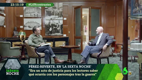 Pérez-Reverte anuncia que su vida como escritor acabará pronto: "Me acerco a una zona gris" Pérez-Reverte anuncia que su vida como escritor acabará pronto: "Me acerco a una zona gris"