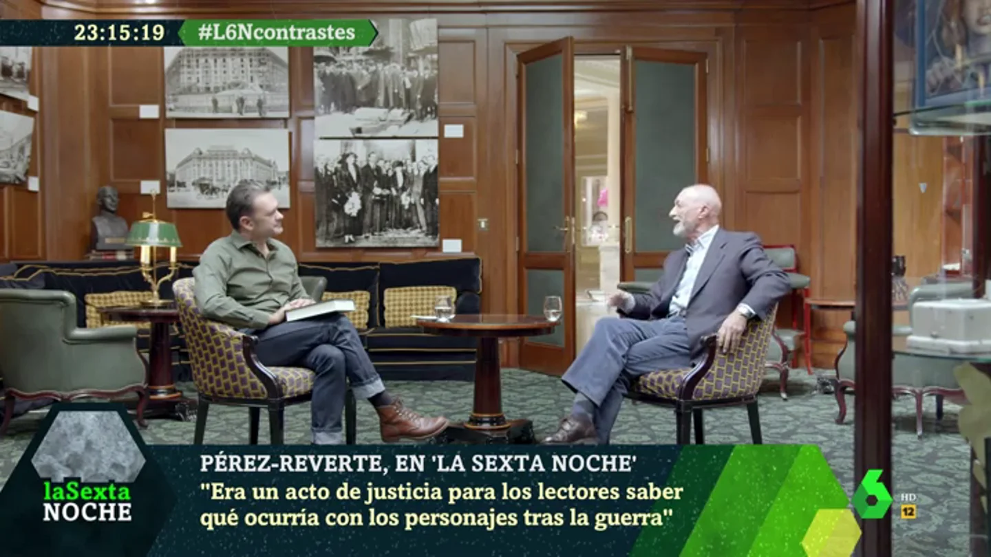 Pérez-Reverte anuncia que su vida como escritor acabará pronto: "Me acerco a una zona gris" Pérez-Reverte anuncia que su vida como escritor acabará pronto: "Me acerco a una zona gris"