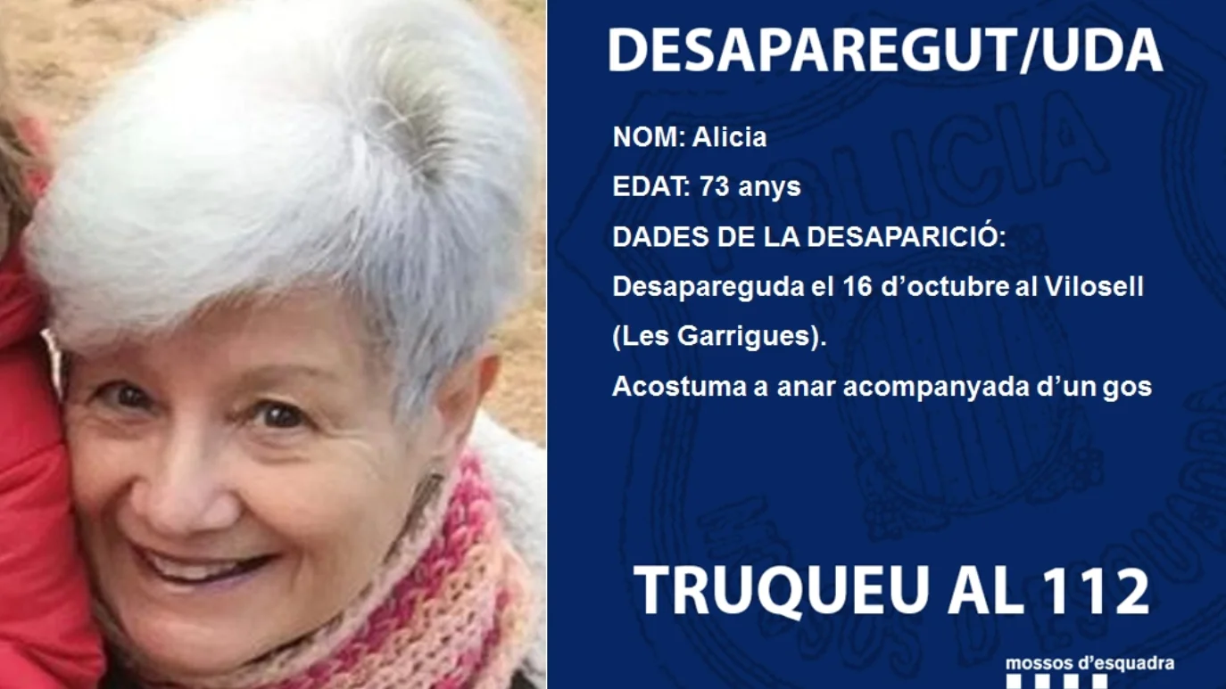 Buscan a Alicia, madre de Jaume Collboni