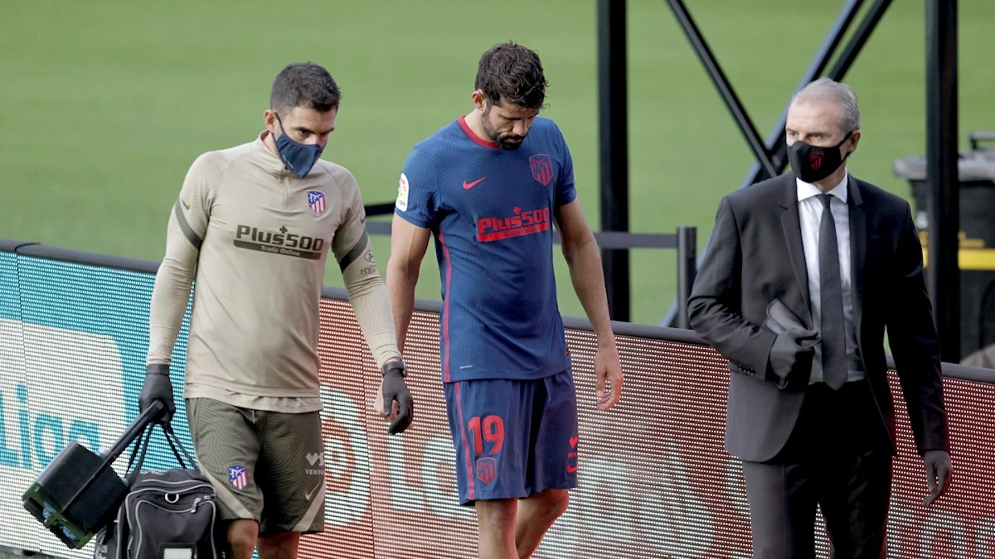 Diego Costa, lesionado Diego Costa, lesionado