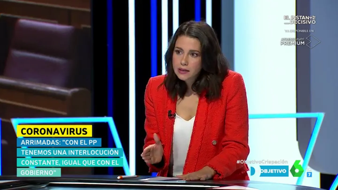 Inés Arrimadas en El Objetivo Inés Arrimadas en El Objetivo