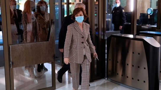 La vicepresidenta primera del Gobierno, Carmen Calvo La vicepresidenta primera del Gobierno, Carmen Calvo