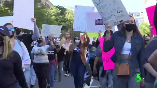 Nueva 'marcha de las mujeres' en EEUU: protestan contra Amy Barret, magistrada designada por Trump contraria al aborto Nueva 'marcha de las mujeres' en EEUU: protestan contra Amy Barret, magistrada designada por Trump contraria al aborto