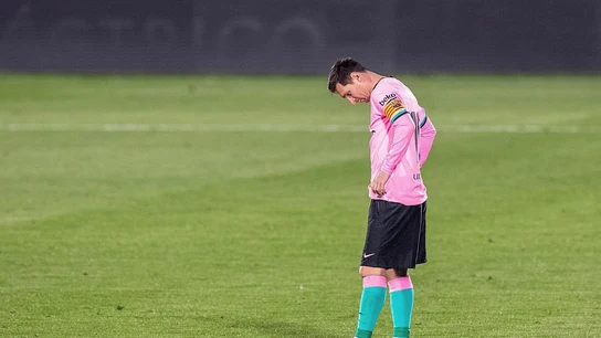 Messi, cabizbajo Messi, cabizbajo