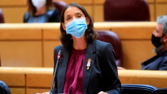La ministra de Industria, Comercio y Turismo, Reyes Maroto La ministra de Industria, Comercio y Turismo, Reyes Maroto