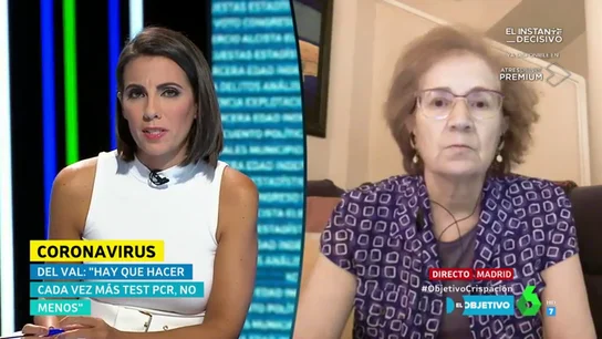 La advertencia de Margarita del Val: "Quedan muchos meses hasta que sepamos cómo de seguras serán las vacunas" La advertencia de Margarita del Val: "Quedan muchos meses hasta que sepamos cómo de seguras serán las vacunas"