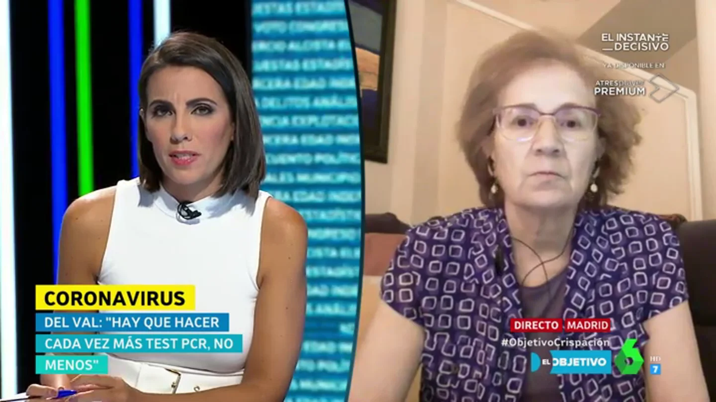 La advertencia de Margarita del Val: "Quedan muchos meses hasta que sepamos cómo de seguras serán las vacunas" La advertencia de Margarita del Val: "Quedan muchos meses hasta que sepamos cómo de seguras serán las vacunas"
