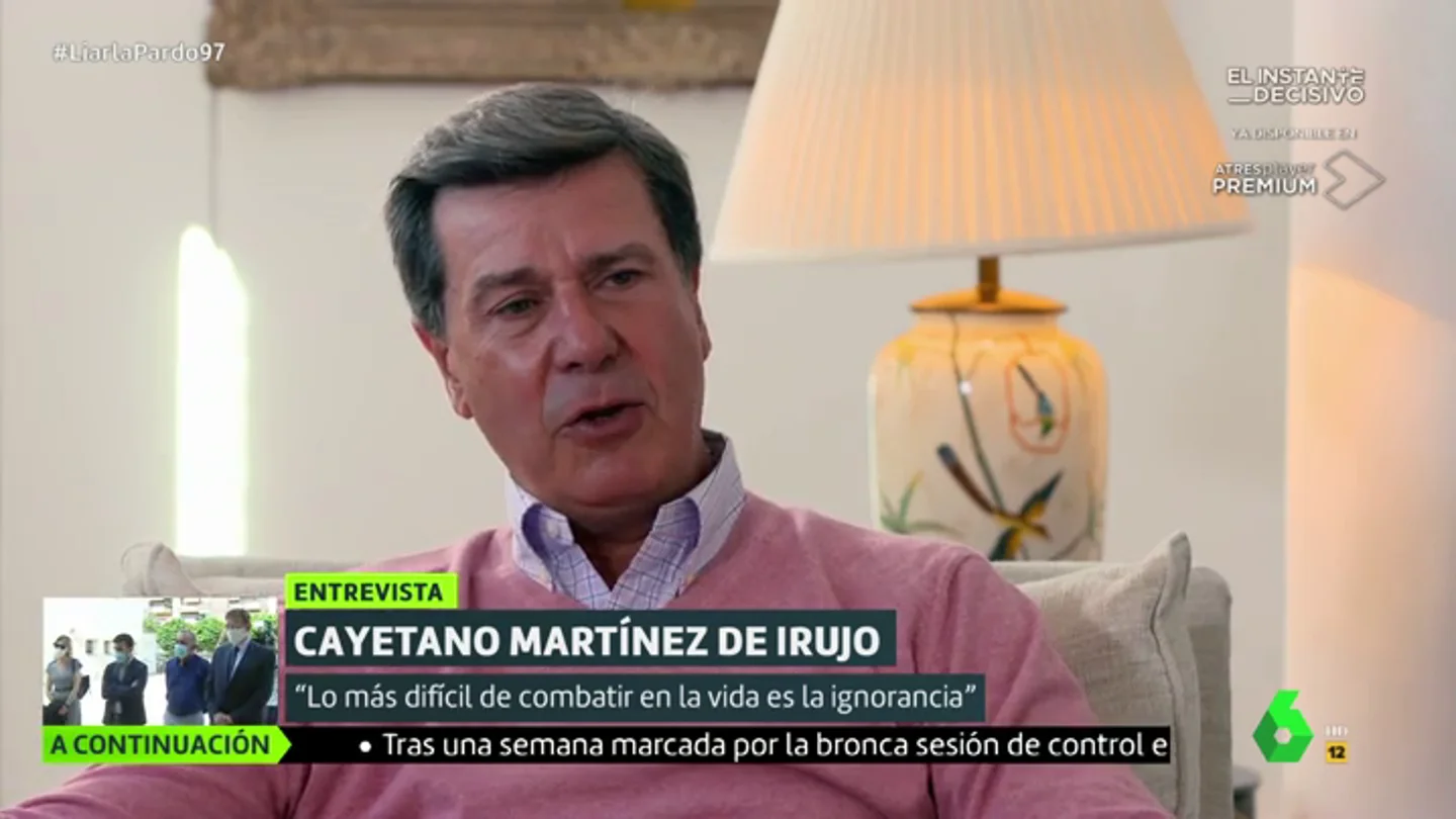 Cayetano Martínez de Irujo: "Quienes critican a Amancio Ortega tienen una tara física o mental" Cayetano Martínez de Irujo: "Quienes critican a Amancio Ortega tienen una tara física o mental"