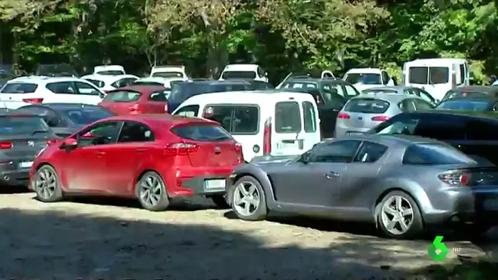 El Montseny (Barcelona), abarrotado el fin de semana tras el cierre de bares y restaurantes