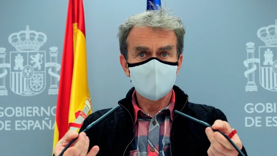 Fernando Simón, en rueda de prensa Fernando Simón, en rueda de prensa