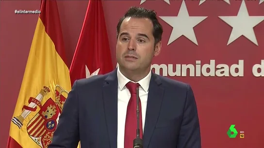 Salvar la Navidad, la verdadera obsesión de Ignacio Aguado en plena pandemia Salvar la Navidad, la verdadera obsesión de Ignacio Aguado en plena pandemia