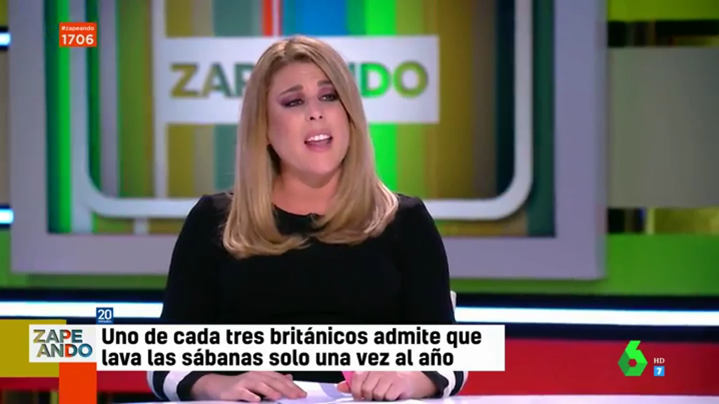 La confesión de Valeria Ros sobre su "apasionado" 'romance' con un inglés: "He catado sábanas británicas" La confesión de Valeria Ros sobre su "apasionado" 'romance' con un inglés: "He catado sábanas británicas"